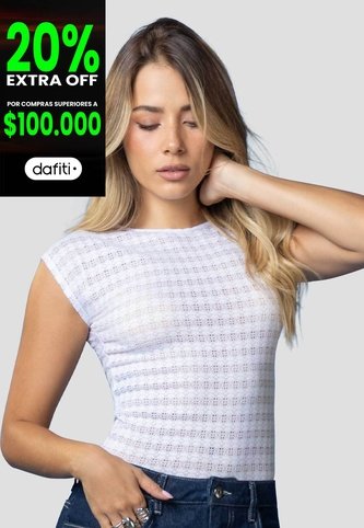 Blusa Mujer Blanco Mp 115530 MP