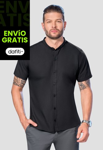 Camisa Hombre Negro Mp 105331 MP