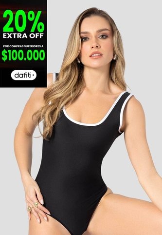 Body Mujer Negro Mp 113873 MP