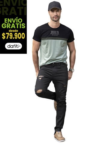 Camiseta Hombre Multicolor Mp 34807 MP