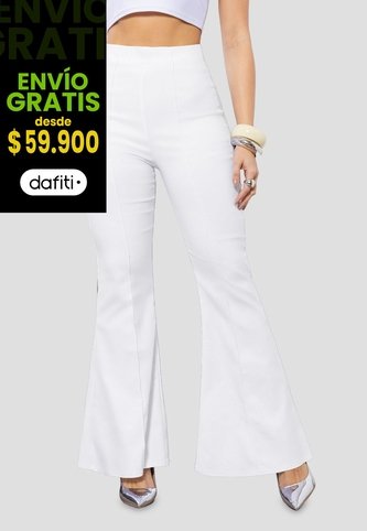 Pantalón Mujer Blanco Mp 113840 MP