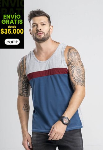 Camisilla Masculino Azul Petróleo Oscuro Mp 96536 MP