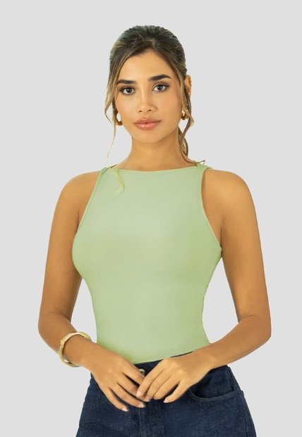 Blusa Mujer Verde Matcha Mp 112595