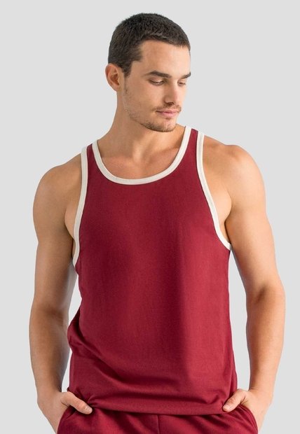 Camisilla Hombre Merlot Mp 1944
