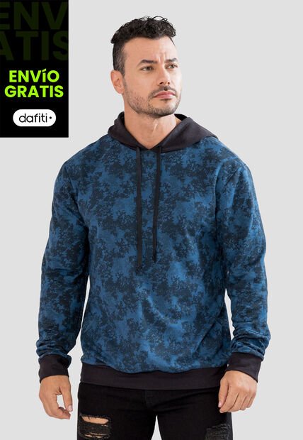 Buzo Hombre Azul Mp 104979