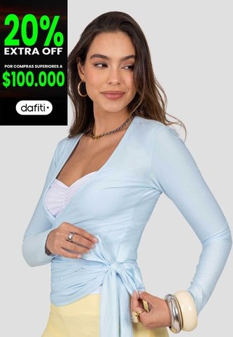 Camibuzo Mujer Azul Cielo Mp 115675 MP