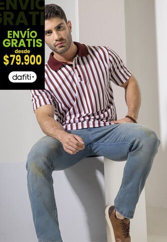 Polo Hombre Estampado Mp 1864 MP