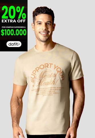 Camiseta Hombre Latte Mp 115123 MP