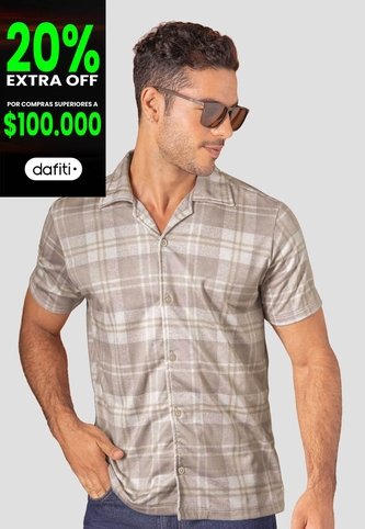 Camisa Hombre Estampado Mp 115328 MP