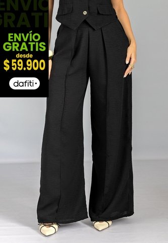 Pantalón Mujer Negro Mp 113213 MP