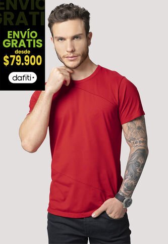 Camiseta Hombre Rojo Mp 88199 MP