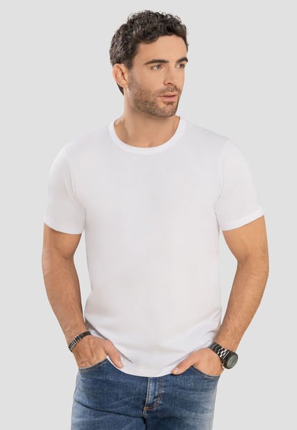 Camiseta Hombre Blanco Mp 103719