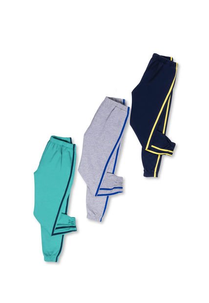 Jogger Infantil Azul Navy Mp 7820