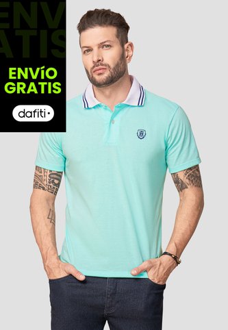 Polo Hombre Verde Mp 92818 MP