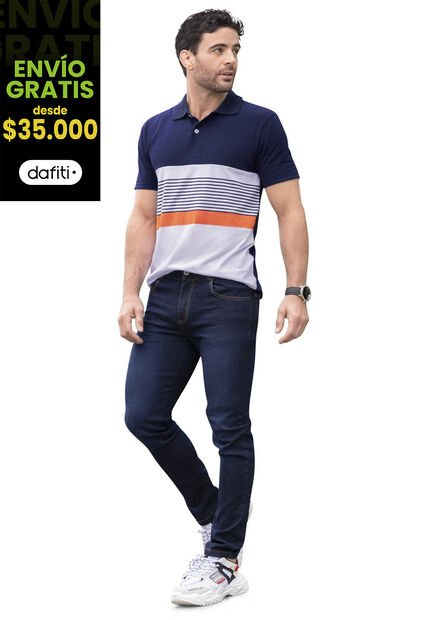 Polo Hombre Multicolor Mp 33685