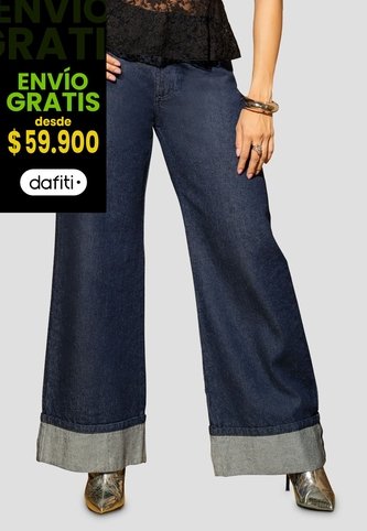 Jean Mujer Azul Oscuro Mp 112741 MP