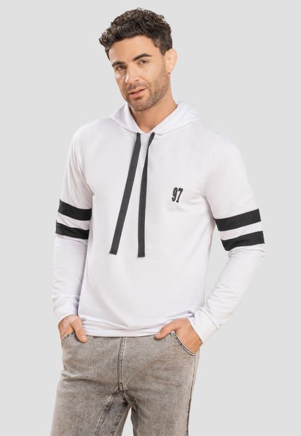 Buzo Hombre Blanco Mp 104101