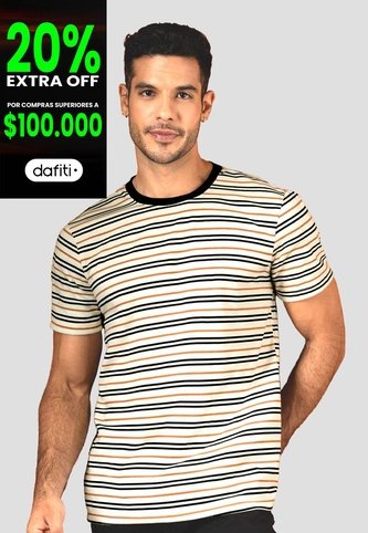 Camiseta Hombre Estampado Mp 115323 MP