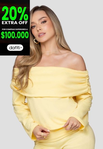 Buzo Mujer Piña Colada Mp 115363