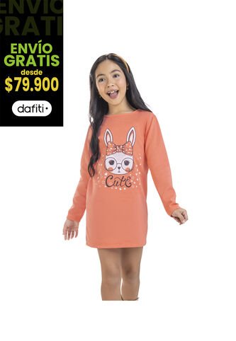 Vestido Infantil Mandarina Mp 4663 MP