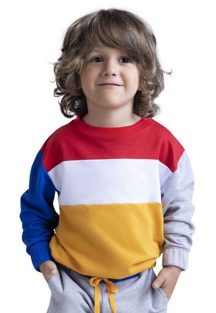 Buzo Infantil Masculino Multicolor Mp 9980