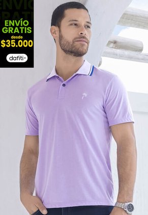 Polo Masculino Lila Mp 31603