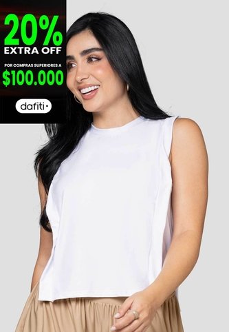 Camiseta Mujer Blanco Mp 115365 MP