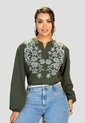 Blusa Mujer Verde Militar Mp 112266 de MP