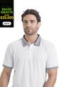 Polo Masculino Blanco Mp 3354 de MP