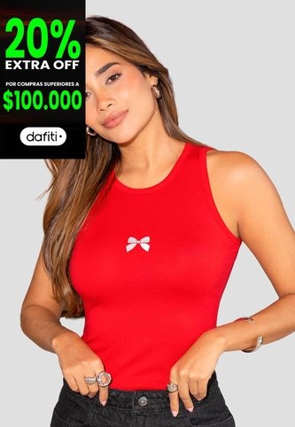 Camiseta Mujer Rojo Mp 115334 MP