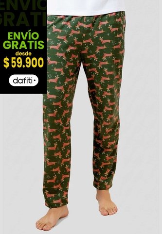 Pantalón Pijama Hombre Estampado Mp 112532 MP