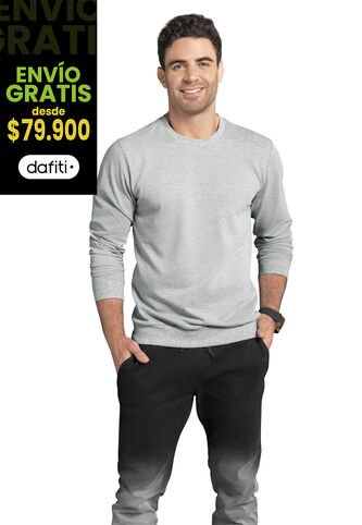 Buzo Hombre Gris Jaspe Mp 86579 MP