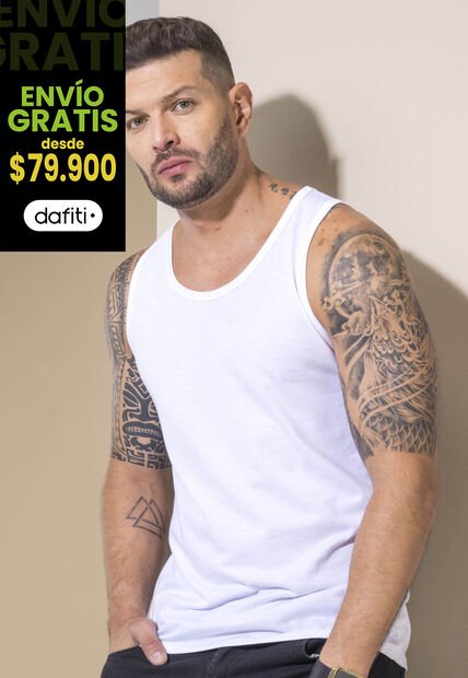 Camisilla Paq X2 Hombre Multicolor Mp 2121