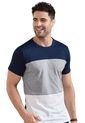 Camiseta Para Hombre Azul Navy MP de MP