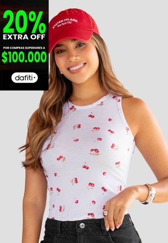 Camiseta Mujer Estampado Mp 115336 MP