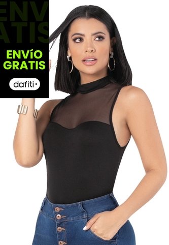 Camiseta Mujer Negro Mp 5951 MP