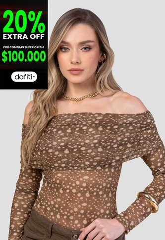Blusa Mujer Estampado Mp 115357 MP