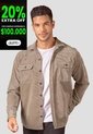 Sobre Camisa Hombre Café Pardo Mp 115331 de MP