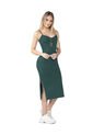 Vestido Largo Mujer Verde Botella Mp 5164 de MP
