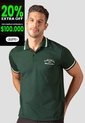 Polo Hombre Verde Pino Mp 115327 de MP