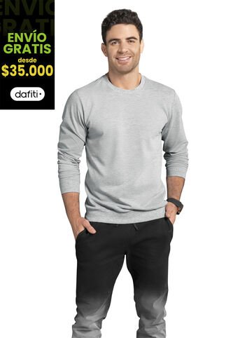 Buzo Hombre Gris Jaspe Mp 86579 MP