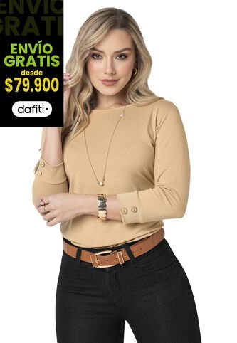 Camibuzo Mujer Caramelo Mp 2364 MP
