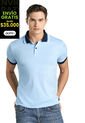 Polo Hombre Azul Claro Mp 96612 de MP
