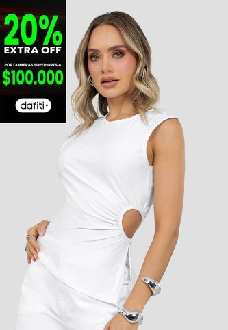 Blusa Mujer Blanco Mp 115339 MP