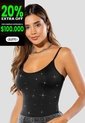 Body Mujer Negro Mp 115362 de MP