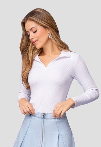 Camibuzo Mujer Blanco Mp 110850 MP