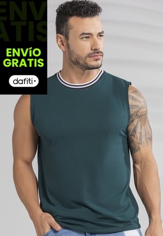 Camisilla Hombre Verde Mp 101775 MP