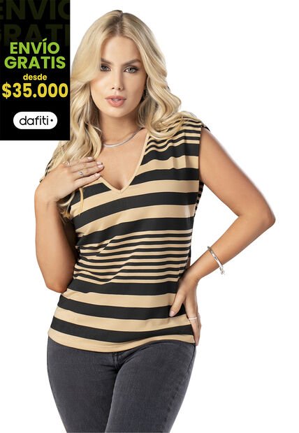 Camiseta Mujer Estampado Mp 2947