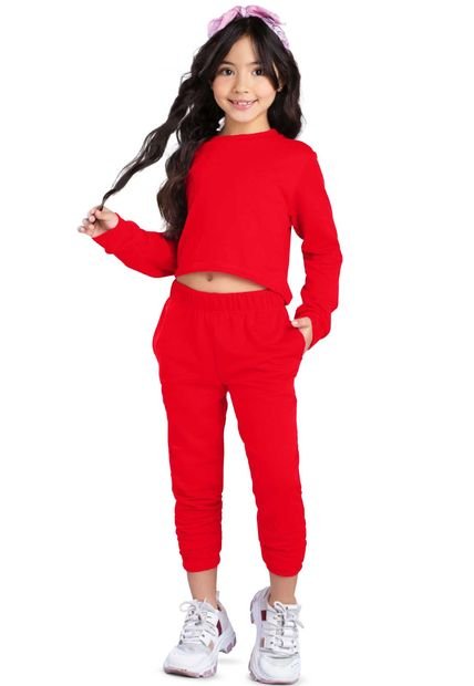 Conjunto Niñas Infantil Rojo Mp 87285