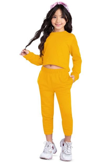 Conjunto Infantil Bebés Amarillo Mp 87285